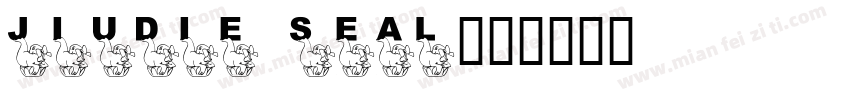 Jiudie seal字体转换